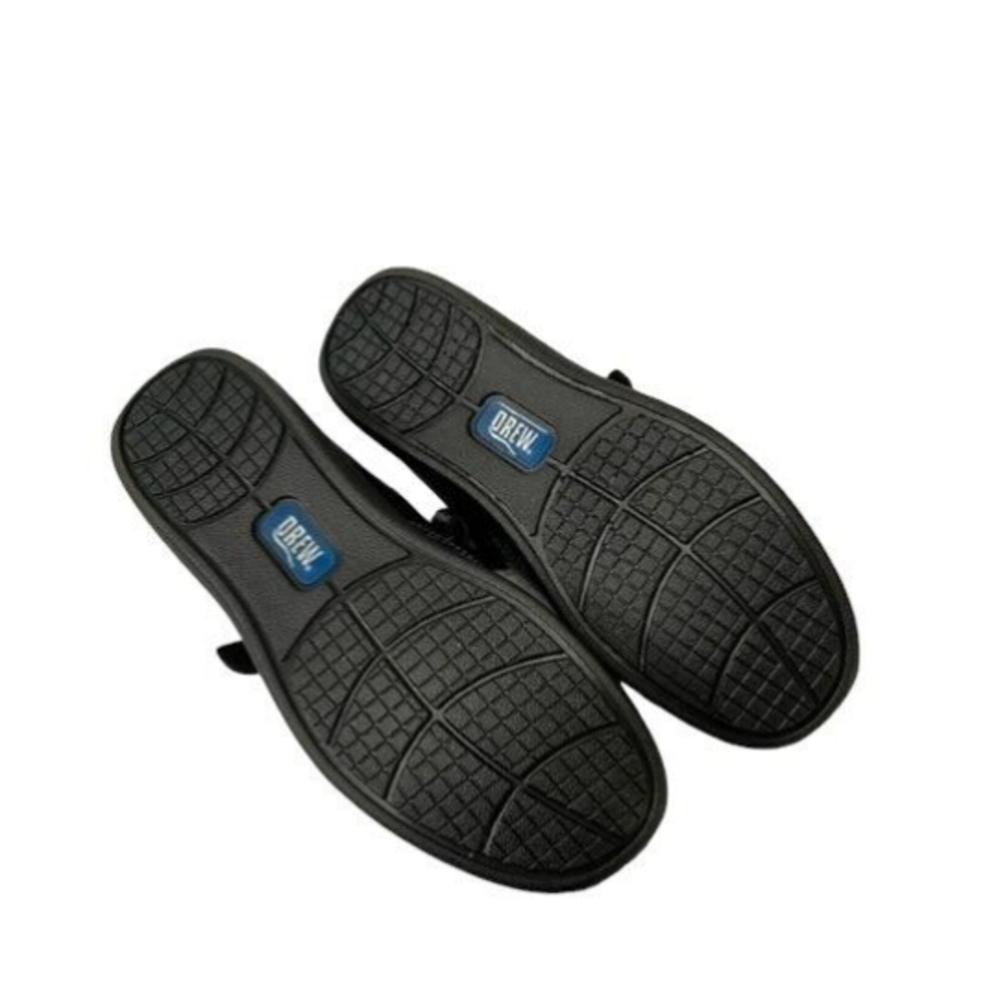 Drew Rose Black Leather Mary Jane Orthotic Comfort Shoes Size 8 - Picture 6 of 8